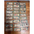 Vintage Lucky Bucks Comic Strip Character Premium Play Money Blondie Popeye ++