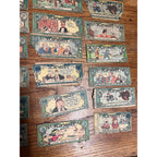Vintage Lucky Bucks Comic Strip Character Premium Play Money Blondie Popeye ++