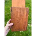 Antique Primitive 19th c. Wall Hanging Candle Box Wall Pocket Farmhouse AAFA