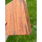 Antique Primitive 19th c. Wall Hanging Candle Box Wall Pocket Farmhouse AAFA