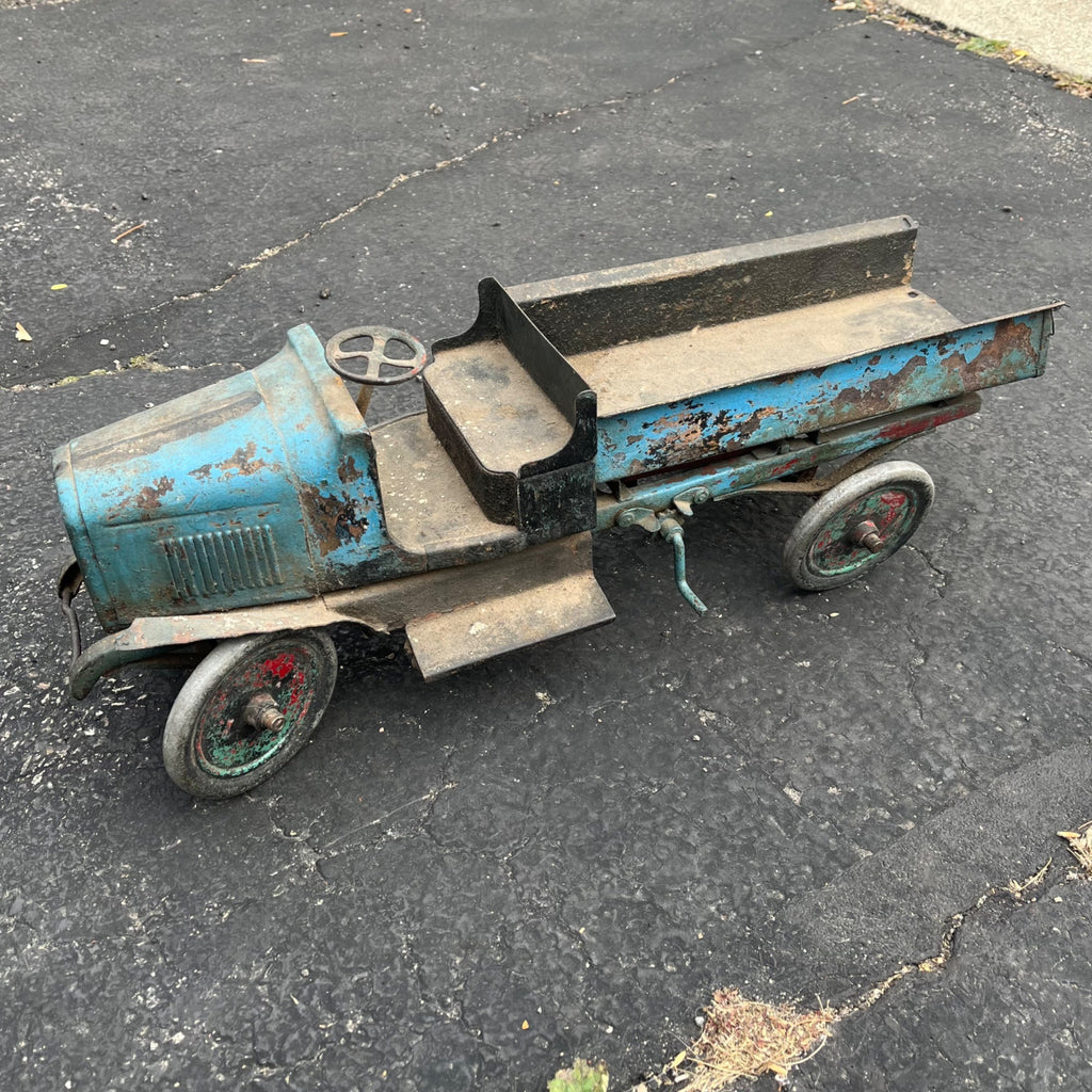 Vintage Buddy L Truck 24" Dump Truck Pressed Steel Toy - Parts/Repair