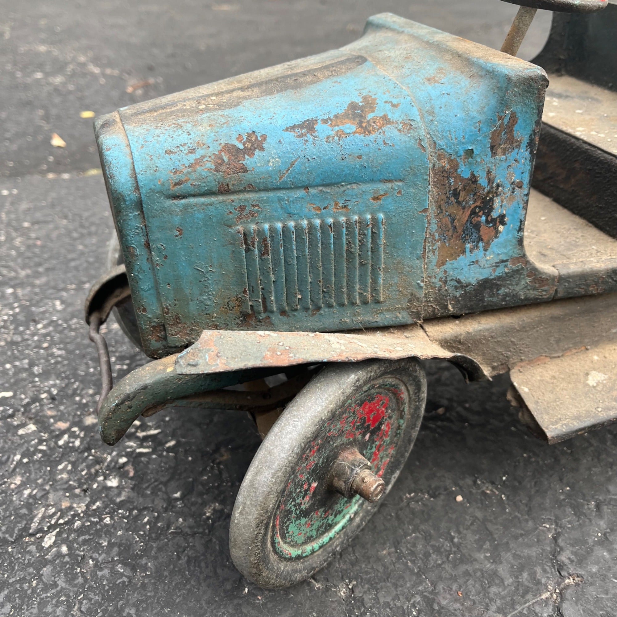 Vintage Buddy L Truck 24" Dump Truck Pressed Steel Toy - Parts/Repair