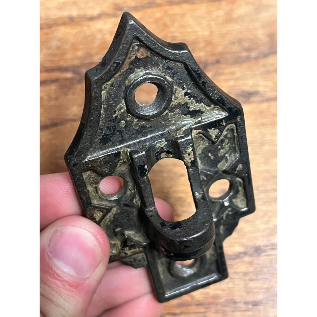 Antique Kerosene Oil Lamp Swing Arm Wall Bracket Mount Victorian Ornate