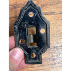 Antique Kerosene Oil Lamp Swing Arm Wall Bracket Mount Victorian Ornate
