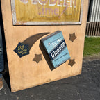Vintage Glodeen Hardware Store Sign Wash Laundry Room Advertising 36" x 48"