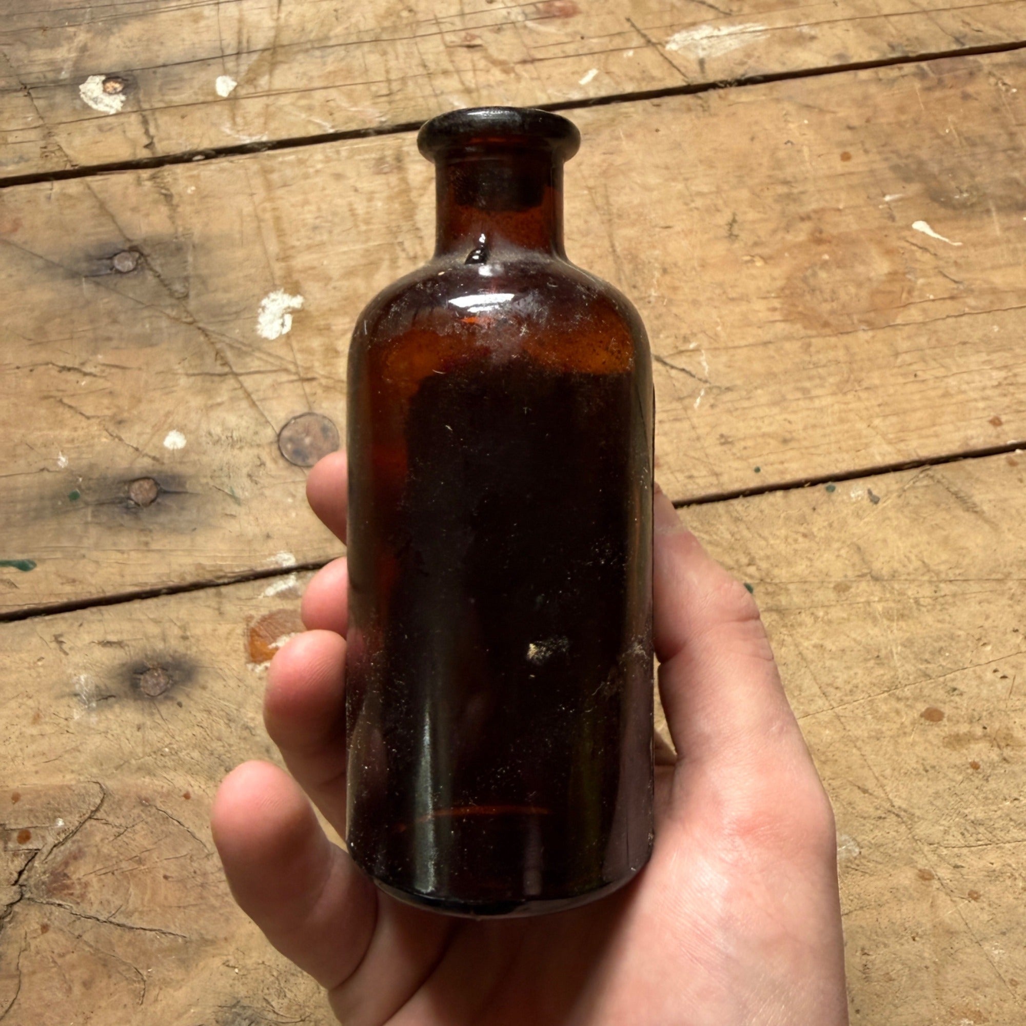 Antique Eli Lilly Cardamom Compound USP Tincture Bottle Pharmacy Drugstore Label