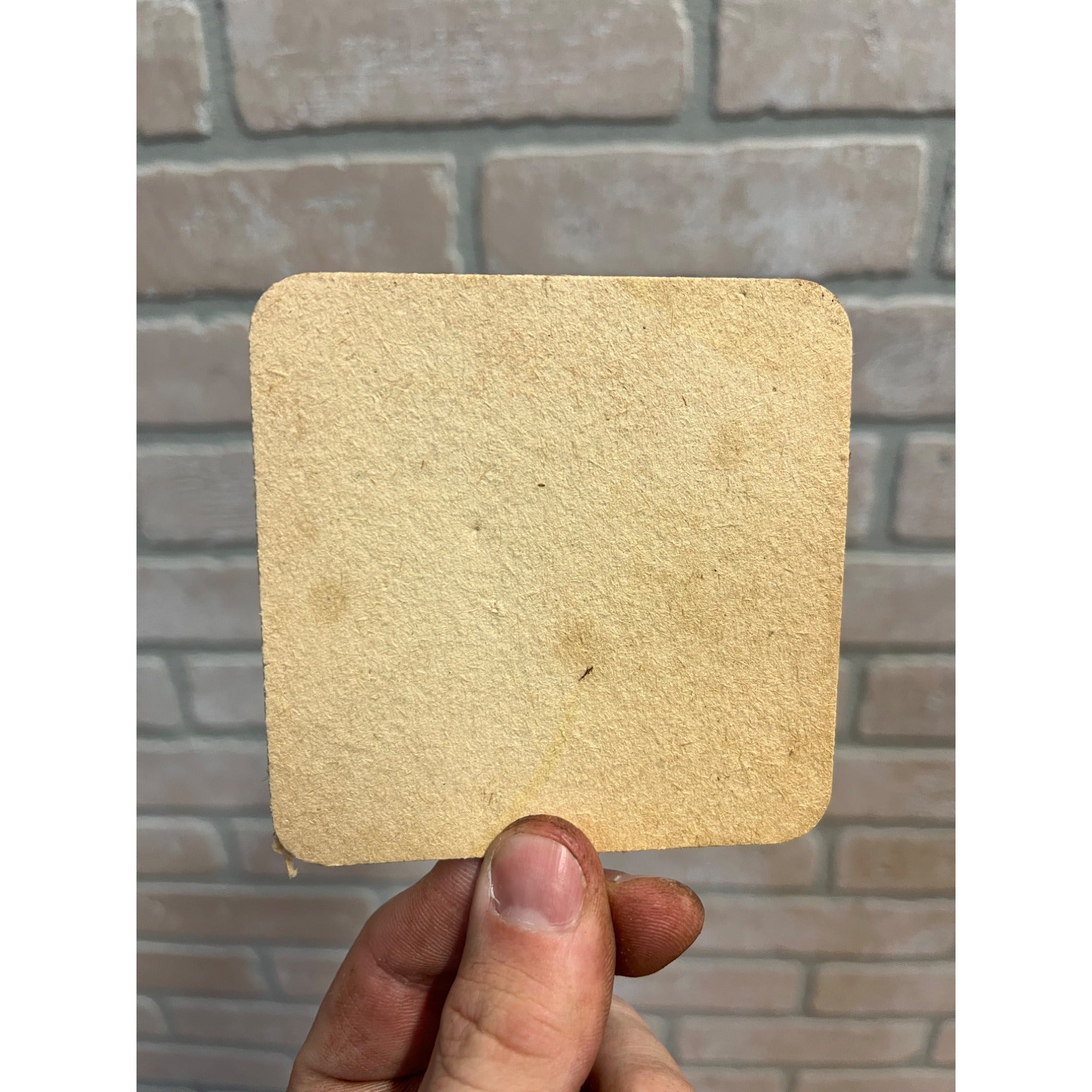 Vintage Heileman Old Style Lager Beer Coaster "Aged Longer Than Any Other Beer"