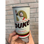 Vintage Duke Beer Can "The Prince of Pilseners" Krausening Carbonation Advertising Duquesne Brewing Co. Pittsburgh, PA