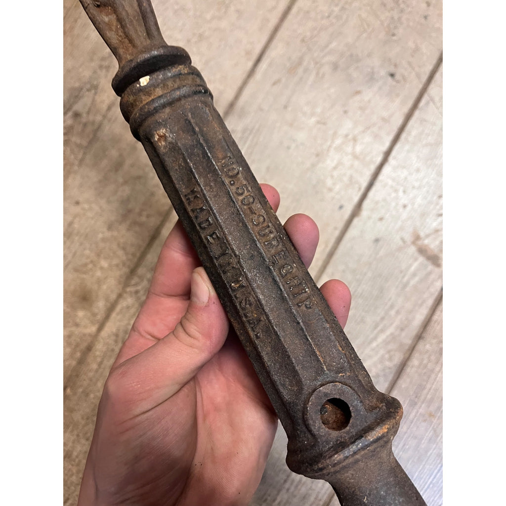 Vintage Bridgeport Hardware MFG #50 Suregrip Slide Hammer Nail Puller