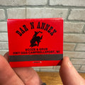 Bar N Annex Campbellsport Wis Matchbook Full Company F Random Lake