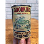 Vintage Iron Ridge Canning Co. Wisconsin Sweet Peas Can Label Wis WI