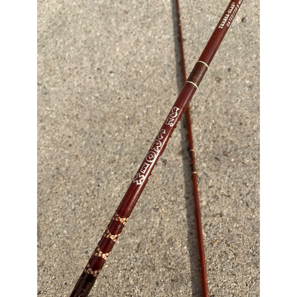 Vintage St. Croix Rod Transa-Glas 4000 Fishing Rod 8' 3" Carboloy Fish Pole