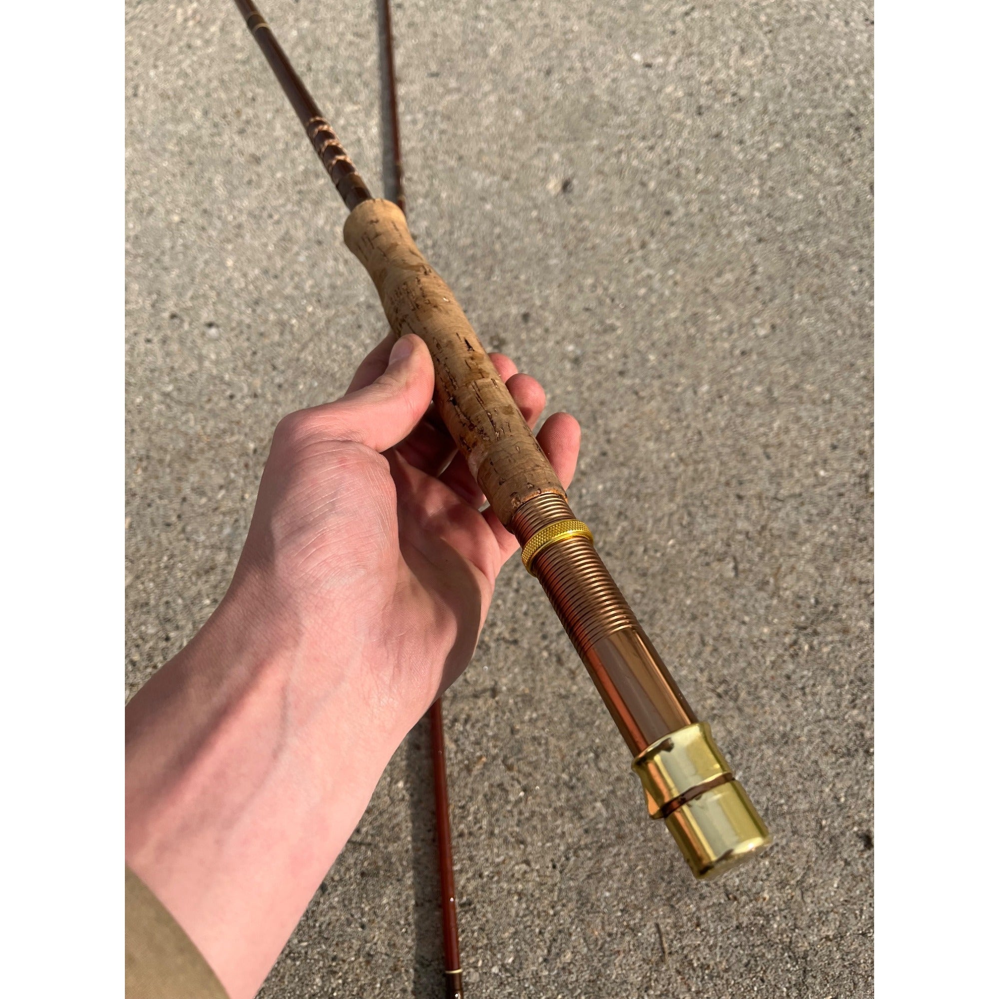 Vintage St. Croix Rod Transa-Glas 4000 Fishing Rod 8' 3" Carboloy Fish Pole