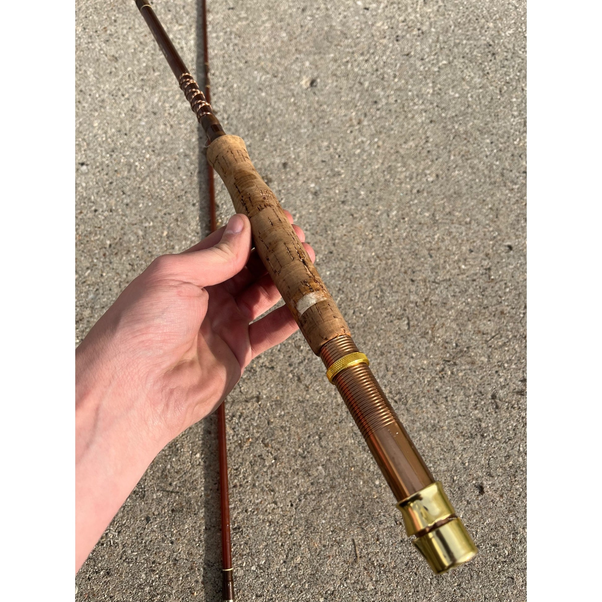 Vintage St. Croix Rod Transa-Glas 4000 Fishing Rod 8' 3" Carboloy Fish Pole