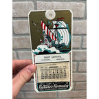 Vintage 1930 Nature's Remedy Laxative Advertising Calendar Sign Newton Missouri