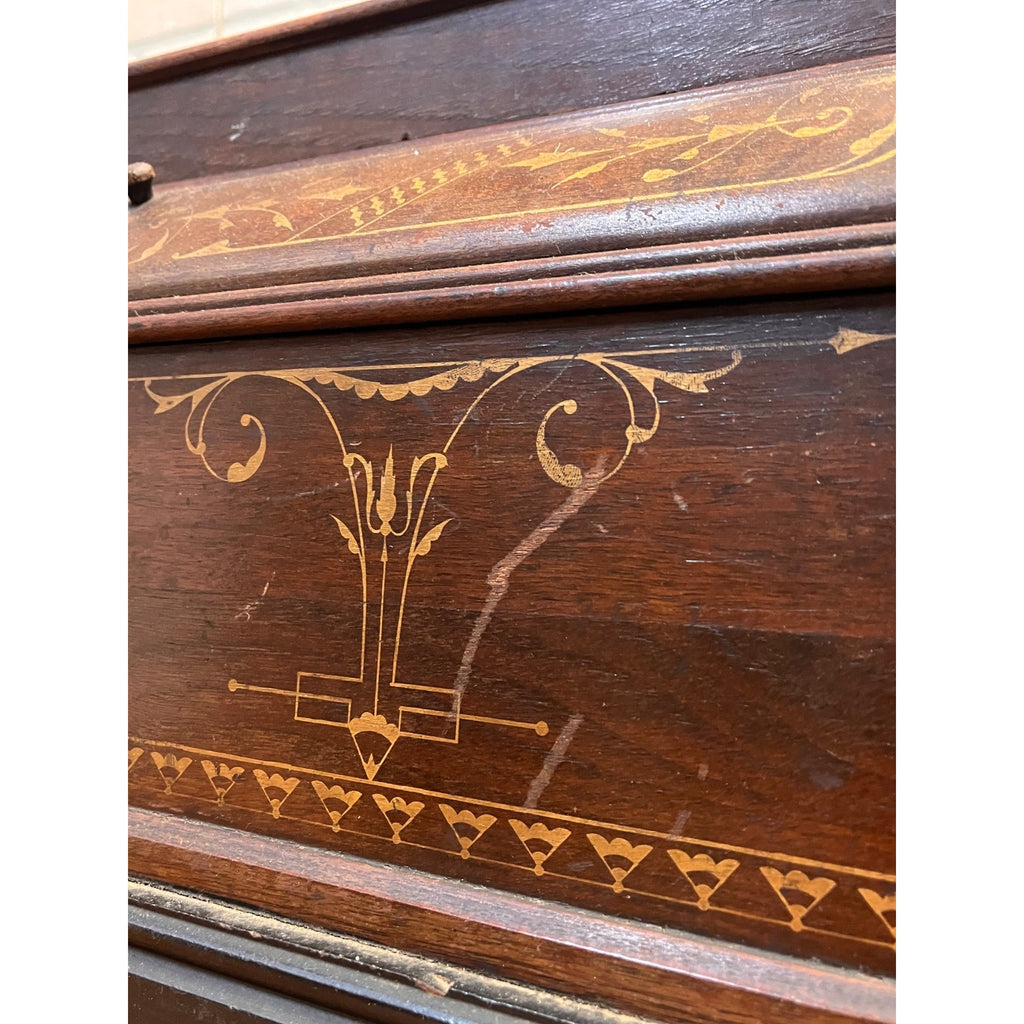 Antique c1880 Improved Celestina 20 Note Roller Organ Organette Tabletop  Works!