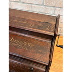 Antique c1880 Improved Celestina 20 Note Roller Organ Organette Tabletop  Works!