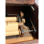 Antique c1880 Improved Celestina 20 Note Roller Organ Organette Tabletop  Works!