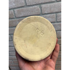 Vintage Butter Jar Midwest Creamery Co. 2lb Stoneware Crock Jar Plymouth Wis WI Wisconsin