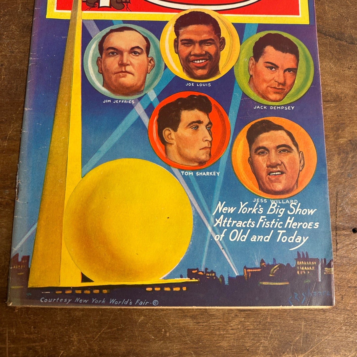 May 1939 The Ring Boxing Magazine - World's Fair Number