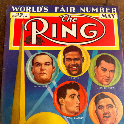 May 1939 The Ring Boxing Magazine - World's Fair Number