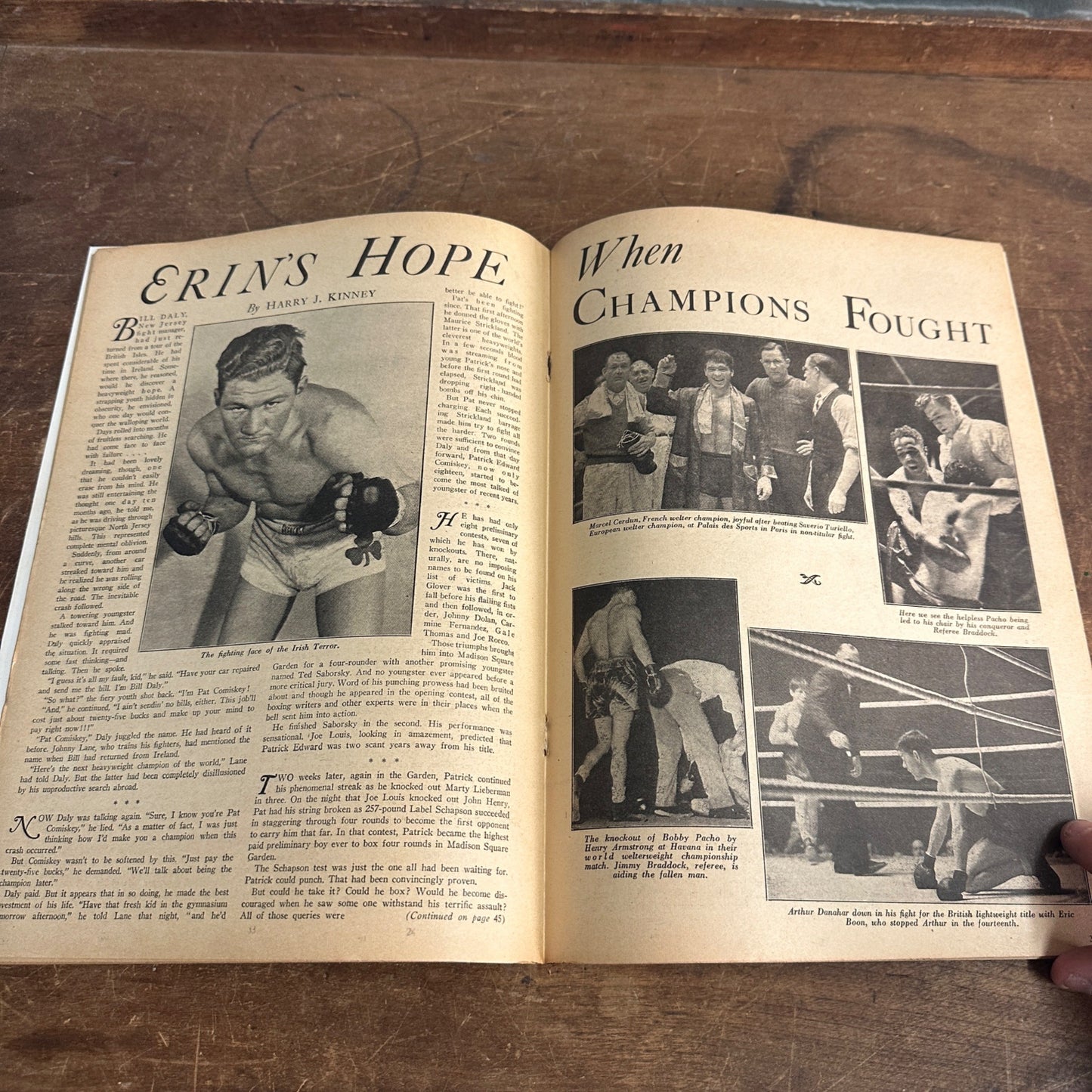 May 1939 The Ring Boxing Magazine - World's Fair Number