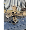 Antique 1914 Century model 154 Oscillating 16 in Electric Brass Fan