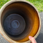 Antique 3 Gallon Hermann Milwaukee Wisconsin Stoneware Crock Salt Glaze