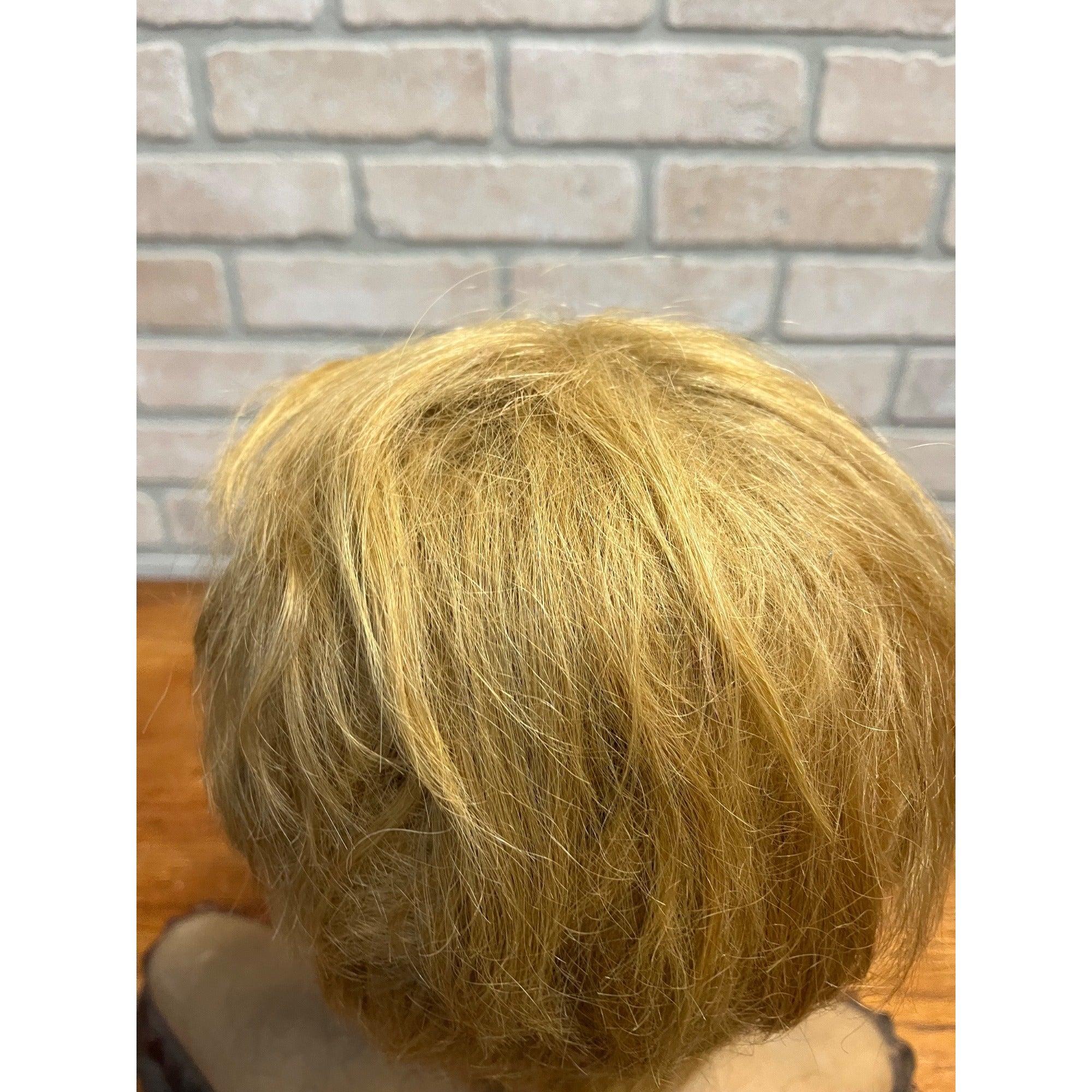 Antique 1920s Lamoureux Mannequin Store Display Bust Boudior Female Real Hair