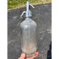Rare Vintage Glass Seltzer Bottle Beaver Dam Bottling Co. Wisconsin