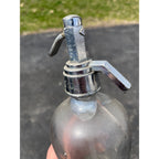 Rare Vintage Glass Seltzer Bottle Beaver Dam Bottling Co. Wisconsin