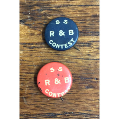 Vintage SS Sunday School R & B Rhythm & Blues Contest Pins Buttons Lot