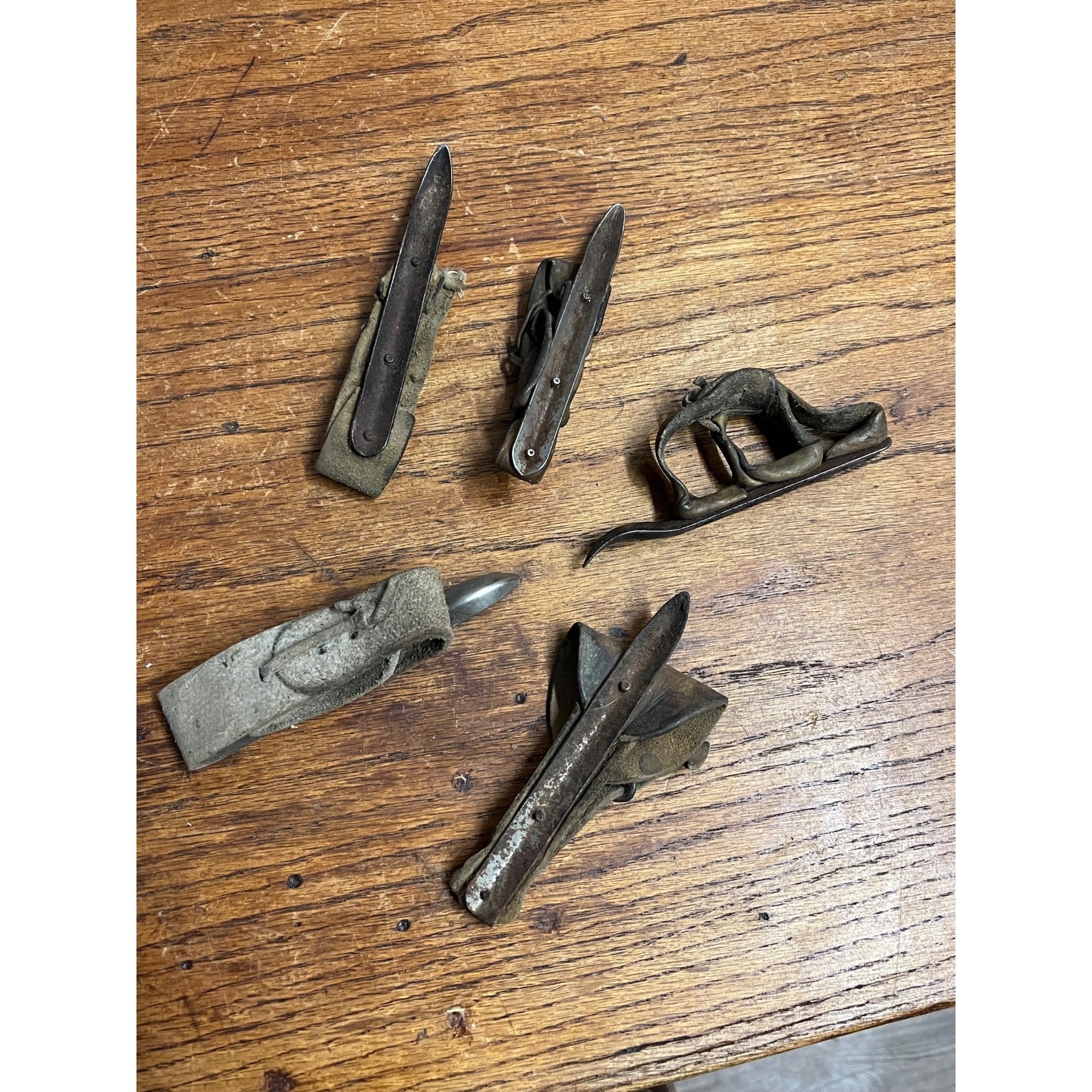 Antique Vintage Lot Corn Shucking Husking Farm Tool Glove Farm Hand Tools