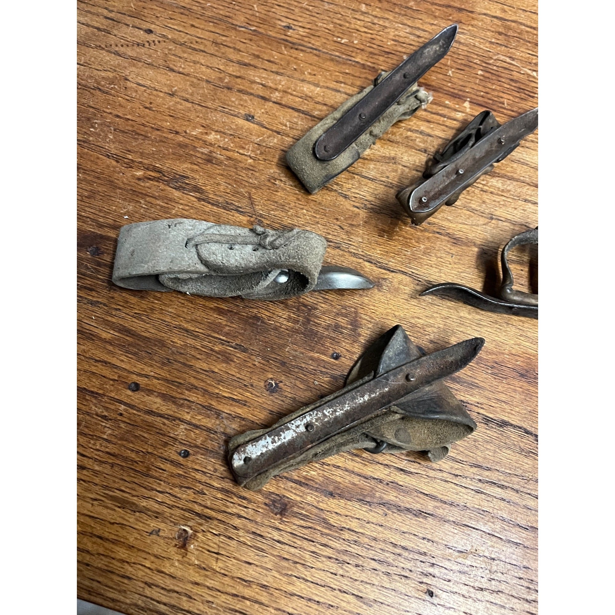 Antique Vintage Lot Corn Shucking Husking Farm Tool Glove Farm Hand Tools