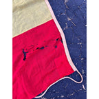 Antique Spanish Royal Military Naval Flag Castile Leon Coat Arms 74x57 Textile