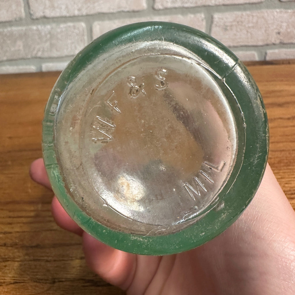 Pre-Prohibition Croak Brewing Co Beer Bottle Janesville Wis Wisconsin Crown Top