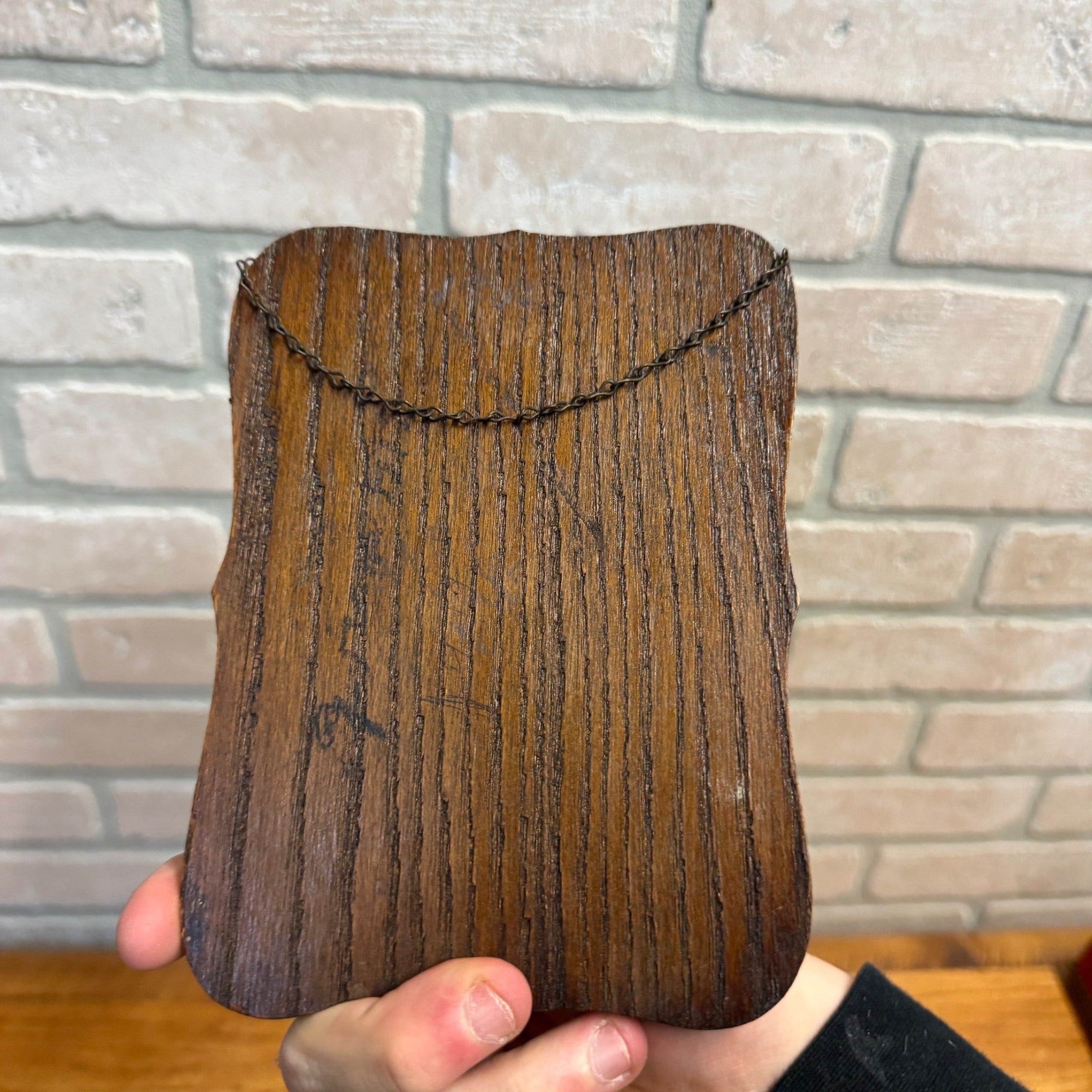 Vintage Bruhy Jeweler & Optician Advertising Sign West Bend Wisconsin