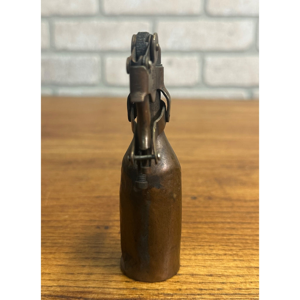 RARE Gerlach Barklow G.B. Co. (Capitol) Mechanical Table Lighter Joliet Illinois Pat. 1912