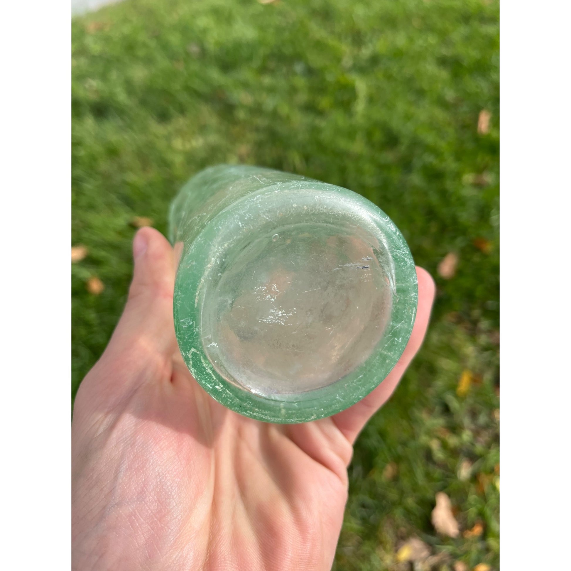 Vintage G. Heileman Brewing Co. Old Style Lager Beer Bottle Wisconsin Embossed