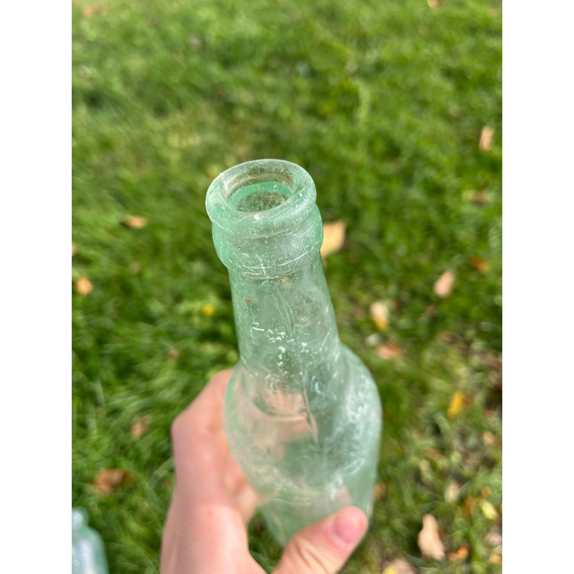 Vintage G. Heileman Brewing Co. Old Style Lager Beer Bottle Wisconsin Embossed