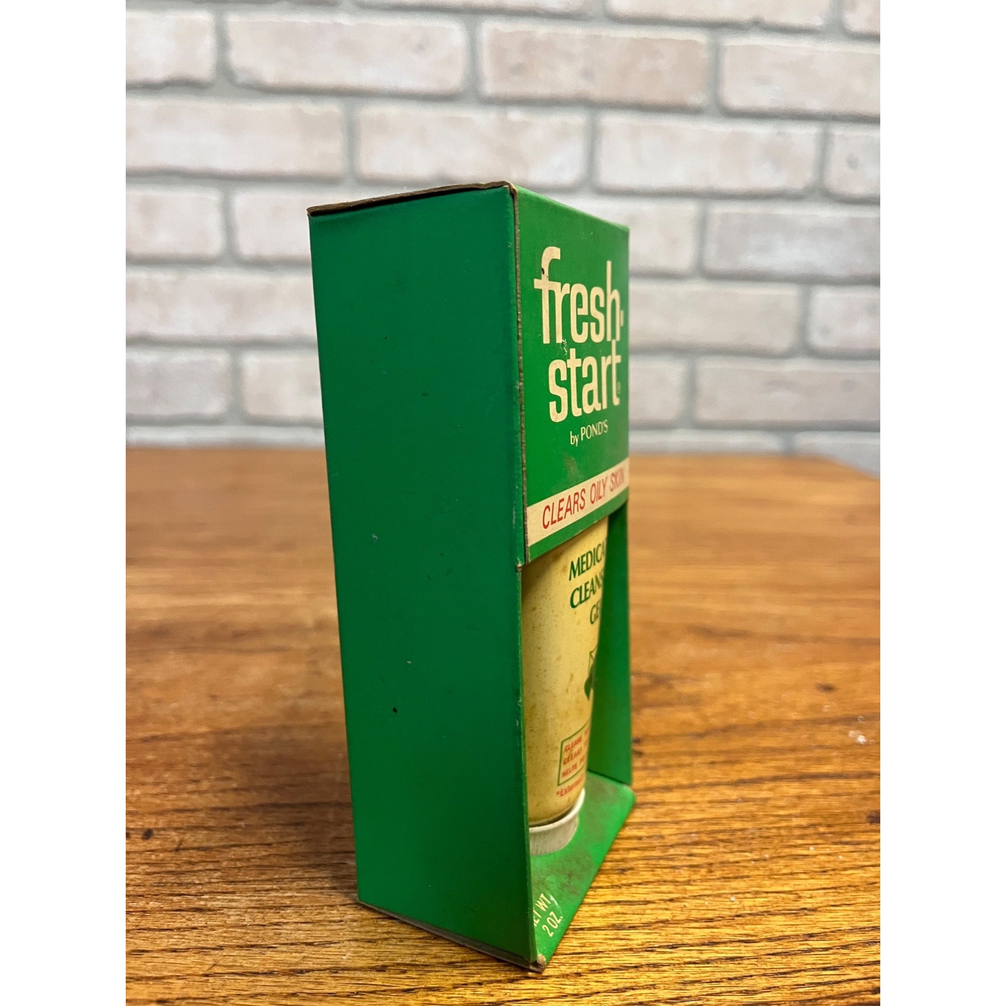 Vintage Pond's Fresh Start Box Gel NOS Deadstock Pharmacy
