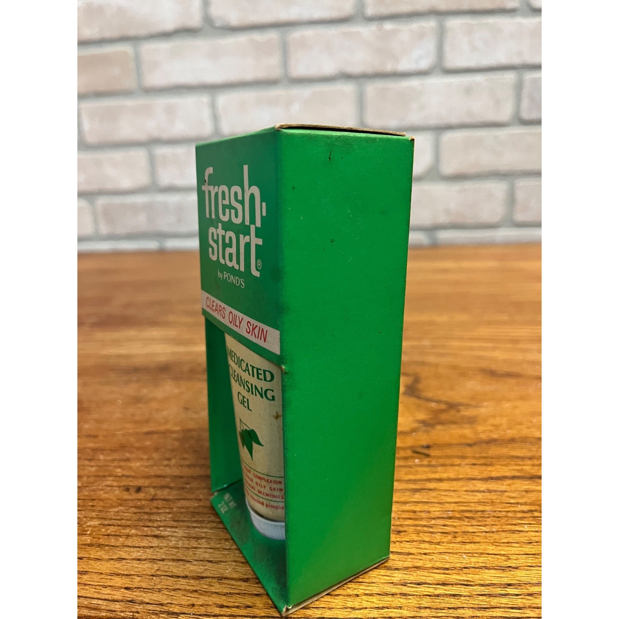 Vintage Pond's Fresh Start Box Gel NOS Deadstock Pharmacy