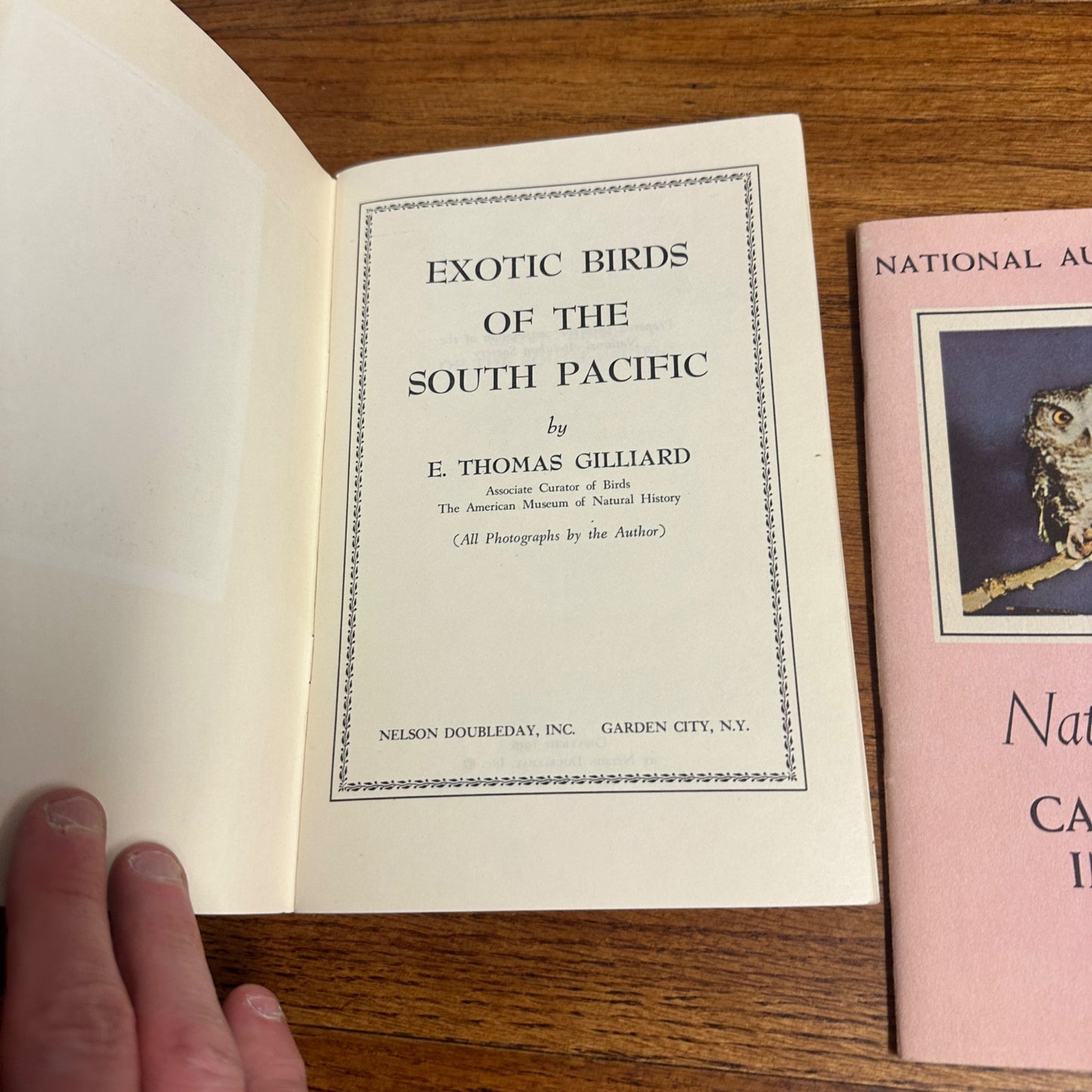 Vintage '50s National Audubon Society Nature Programs Lot Of 6 W/ Stamps!