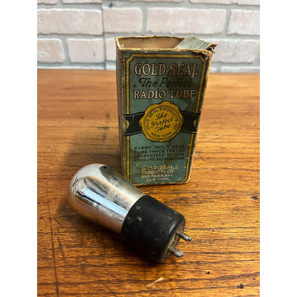 Gold Seal GSX 201-A Radio Tube w/ Original Box