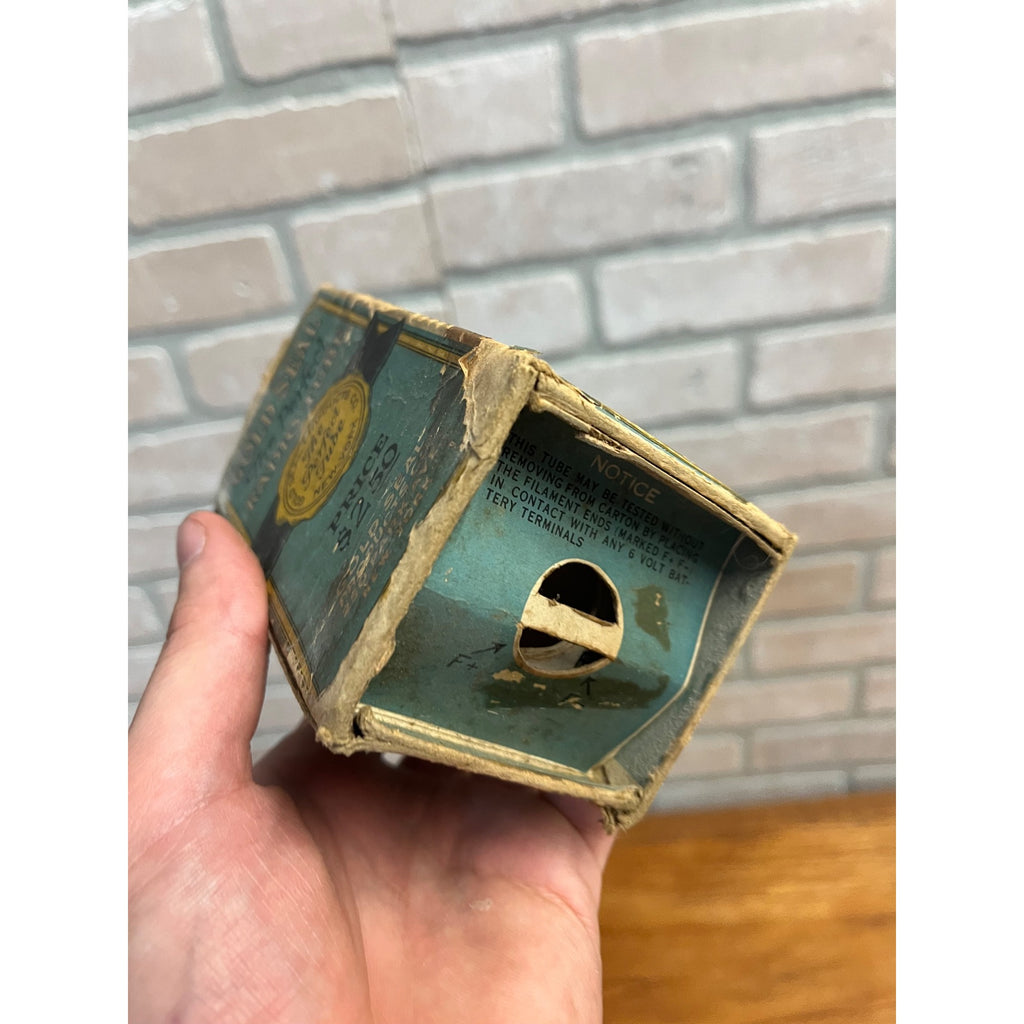 Gold Seal GSX 201-A Radio Tube w/ Original Box