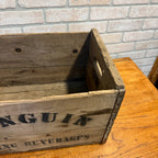 Vintage Penguin Spring Beverages Wauwatosa, Wisconsin Scarce Wooden Soda Crate Case