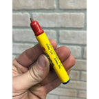 Vintage Zittau Wis Tavern Bullet Pencil WWII Patriotic Uncle Fighting Sam Hitler