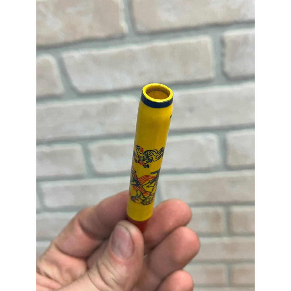 Vintage Zittau Wis Tavern Bullet Pencil WWII Patriotic Uncle Fighting Sam Hitler