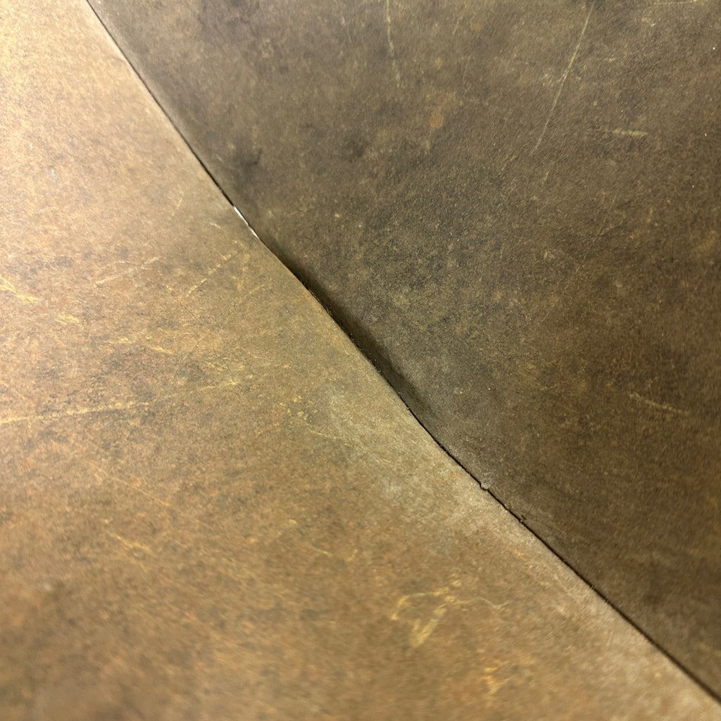 Original Antique Tin Mercantile Scale Candy Pan Scoop Basket Tray 18.5"