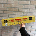 Irwin Speedbor Drill Bits Tin Store Display Advertising Sign Wall Mount
